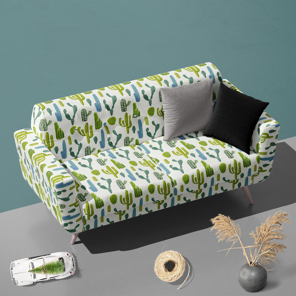 Tropical Cactus Sofa Fabric by Metre