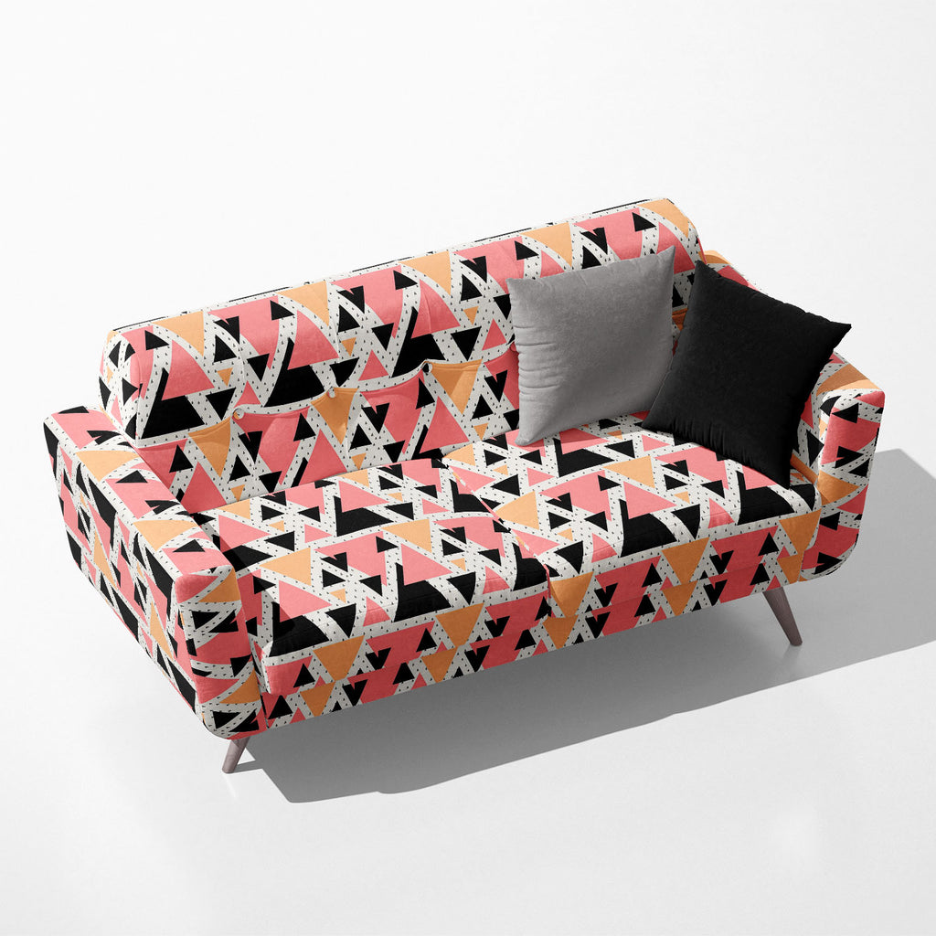 Abstract Geometric Pattern D16 Sofa Fabric by Metre | Upholstery For Sofa, Curtains & Cushions - Sofa Fabrics - ArtzFolio.com