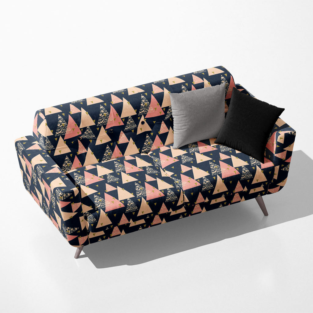 Abstract Geometric Pattern D17 Sofa Fabric by Metre | Upholstery For Sofa, Curtains & Cushions - Sofa Fabrics - ArtzFolio.com