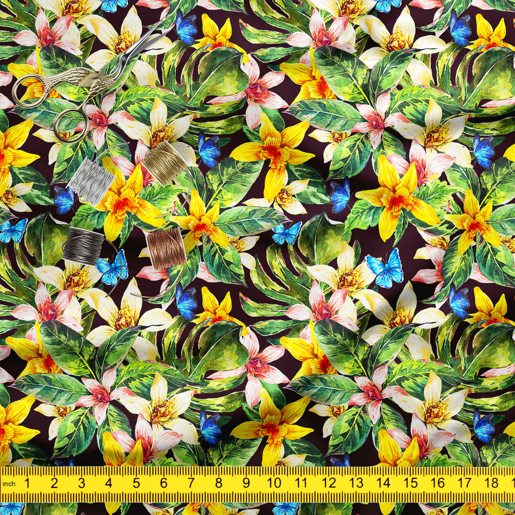 Watercolor Natural Tropical Leaves Sofa Fabric by Metre | Upholstery For Sofa, Curtains & Cushions-Sofa Fabrics-SOF_FB-IC 5008268 IC 5008268, Abstract Expressionism, Abstracts, Ancient, Art and Paintings, Black, Black and White, Botanical, Fashion, Floral, Flowers, Hawaiian, Historical, Illustrations, Medieval, Nature, Paintings, Patterns, Scenic, Semi Abstract, Tropical, Vintage, Watercolour, watercolor, natural, leaves, sofa, fabric, by, metre, upholstery, for, curtains, cushions, abstract, aloha, art, ba