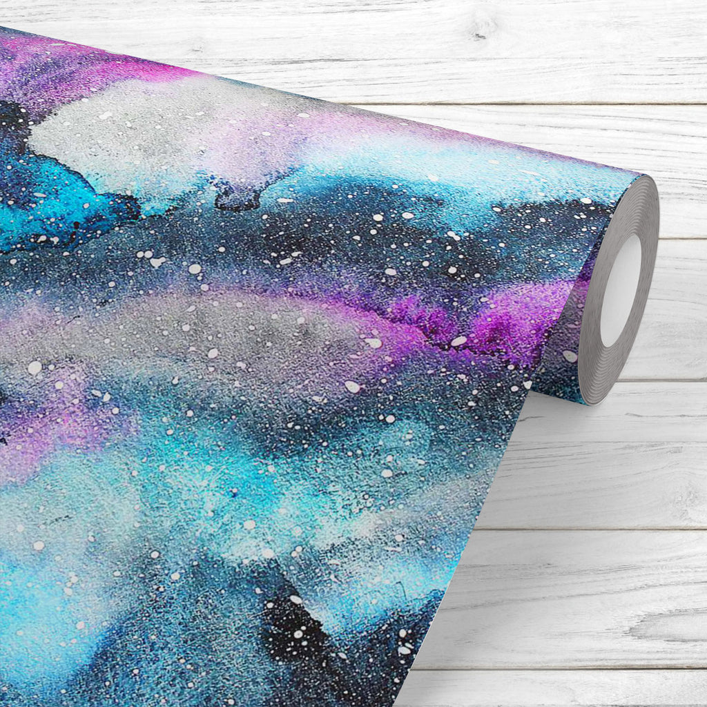 Watercolor Modern Abstract D2 Wallpaper Roll-Wallpapers Peel & Stick-WAL_PA-IC 5008280 IC 5008280, Abstract Expressionism, Abstracts, Art and Paintings, Astrology, Astronomy, Black, Black and White, Cosmology, Digital, Digital Art, Fantasy, Graphic, Horoscope, Illustrations, Modern Art, Nature, Patterns, Scenic, Semi Abstract, Signs, Signs and Symbols, Space, Splatter, Stars, Sun Signs, Watercolour, Zodiac, watercolor, modern, abstract, d2, wallpaper, roll, seamless, pattern, art, backdrop, background, blue