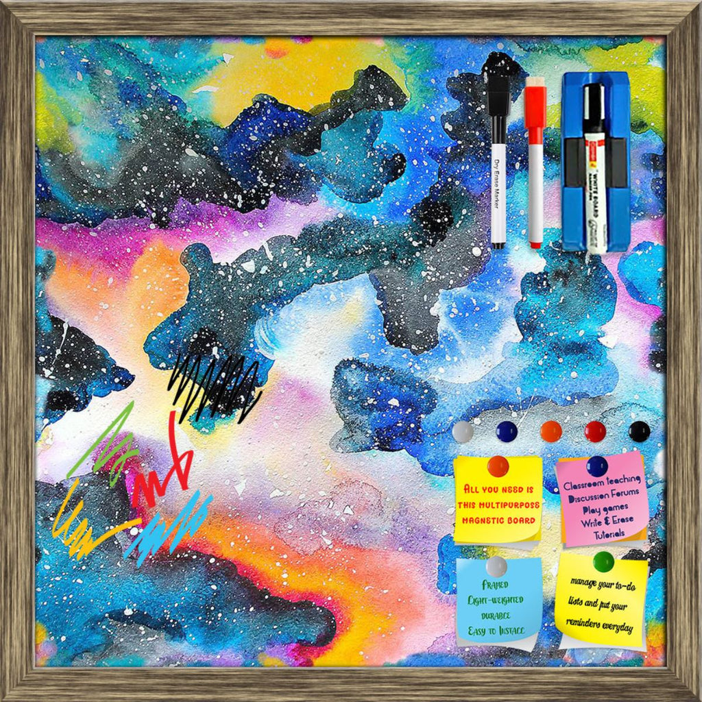 Watercolor Modern Abstract Pattern D3 Framed Magnetic Dry Erase Board | Combo with Magnet Buttons & Markers-Magnetic Boards Framed-MGB_FR-IC 5008281 IC 5008281, Abstract Expressionism, Abstracts, Art and Paintings, Astrology, Astronomy, Black, Black and White, Cosmology, Digital, Digital Art, Fantasy, Graphic, Horoscope, Illustrations, Modern Art, Nature, Patterns, Scenic, Semi Abstract, Signs, Signs and Symbols, Space, Splatter, Stars, Sun Signs, Watercolour, Zodiac, watercolor, modern, abstract, pattern, 
