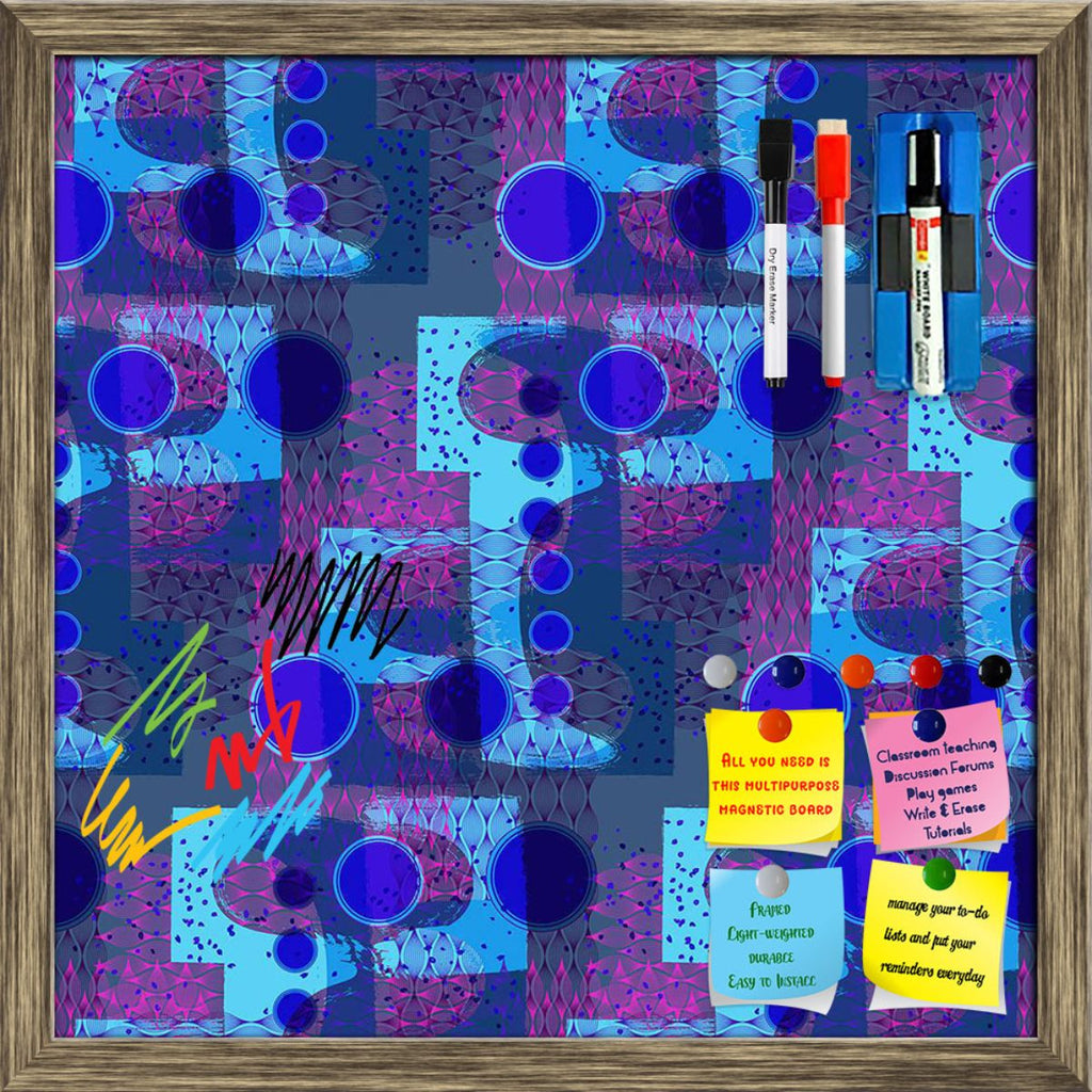 Modern Art Pattern Framed Magnetic Dry Erase Board | Combo with Magnet Buttons & Markers-Magnetic Boards Framed-MGB_FR-IC 5008288 IC 5008288, Abstract Expressionism, Abstracts, Art and Paintings, Circle, Digital, Digital Art, Geometric, Geometric Abstraction, Graphic, Illustrations, Modern Art, Patterns, Semi Abstract, Signs, Signs and Symbols, modern, art, pattern, framed, magnetic, dry, erase, board, printed, whiteboard, with, 4, magnets, 2, markers, 1, duster, abstract, artistic, backdrop, background, br