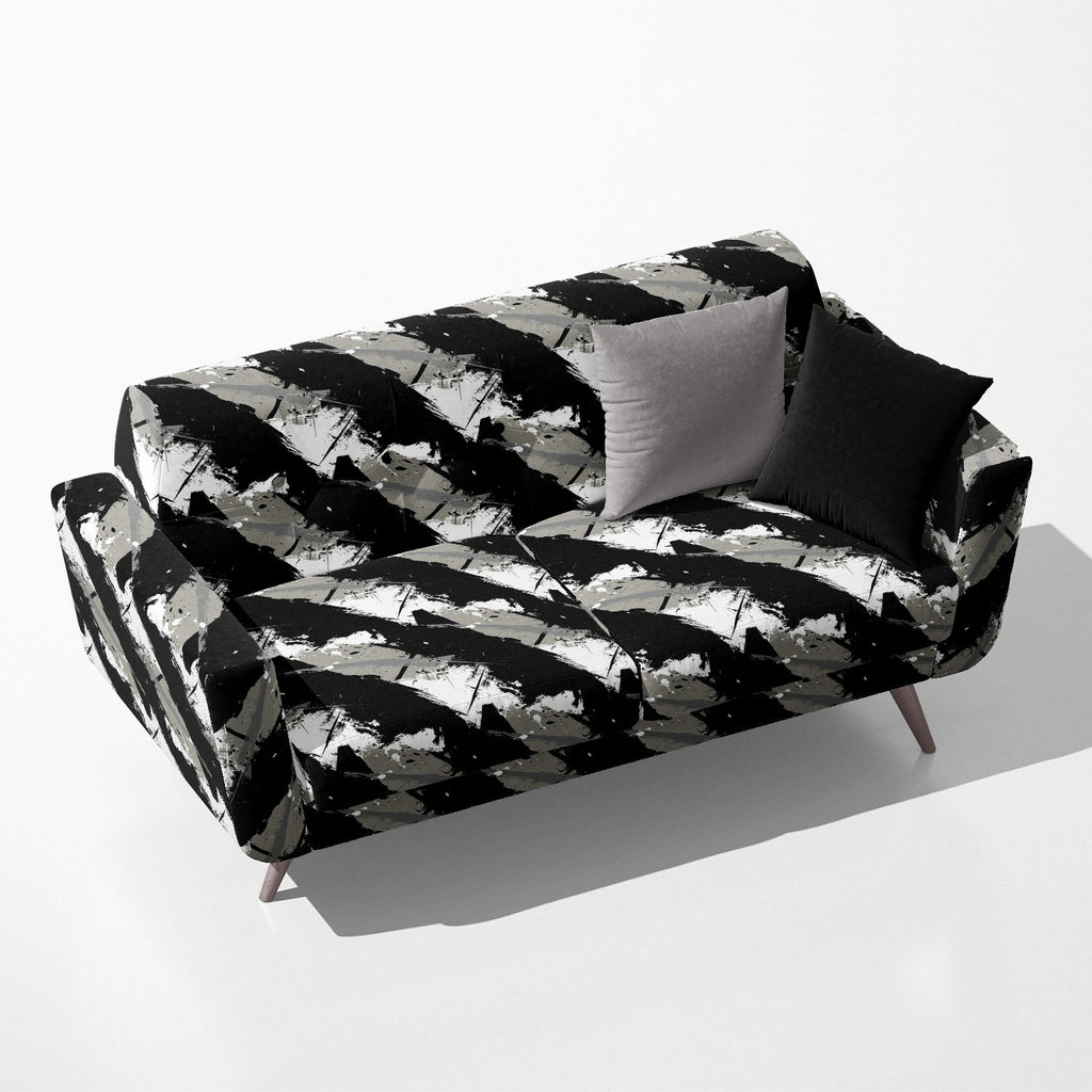 Abstract Art Grunge Pattern Sofa Fabric by Metre | Upholstery For Sofa, Curtains & Cushions - Sofa Fabrics - ArtzFolio.com