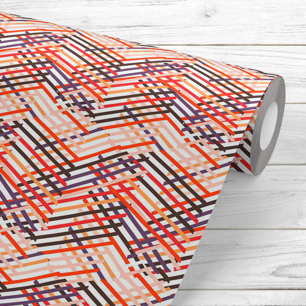 Geometric Chevron Wallpaper Roll-Wallpapers Peel & Stick-WAL_PA-IC 5008293 IC 5008293, 80s, Abstract Expressionism, Abstracts, Art and Paintings, Aztec, Chevron, Diamond, Digital, Digital Art, Fashion, Geometric, Geometric Abstraction, Graphic, Illustrations, Modern Art, Patterns, Pop Art, Retro, Semi Abstract, Signs, Signs and Symbols, Stripes, Triangles, wallpaper, roll, abstract, abstraction, angles, avant, garde, background, bold, chaotic, colorful, design, diagonal, dynamic, edgy, futuristic, geometry,