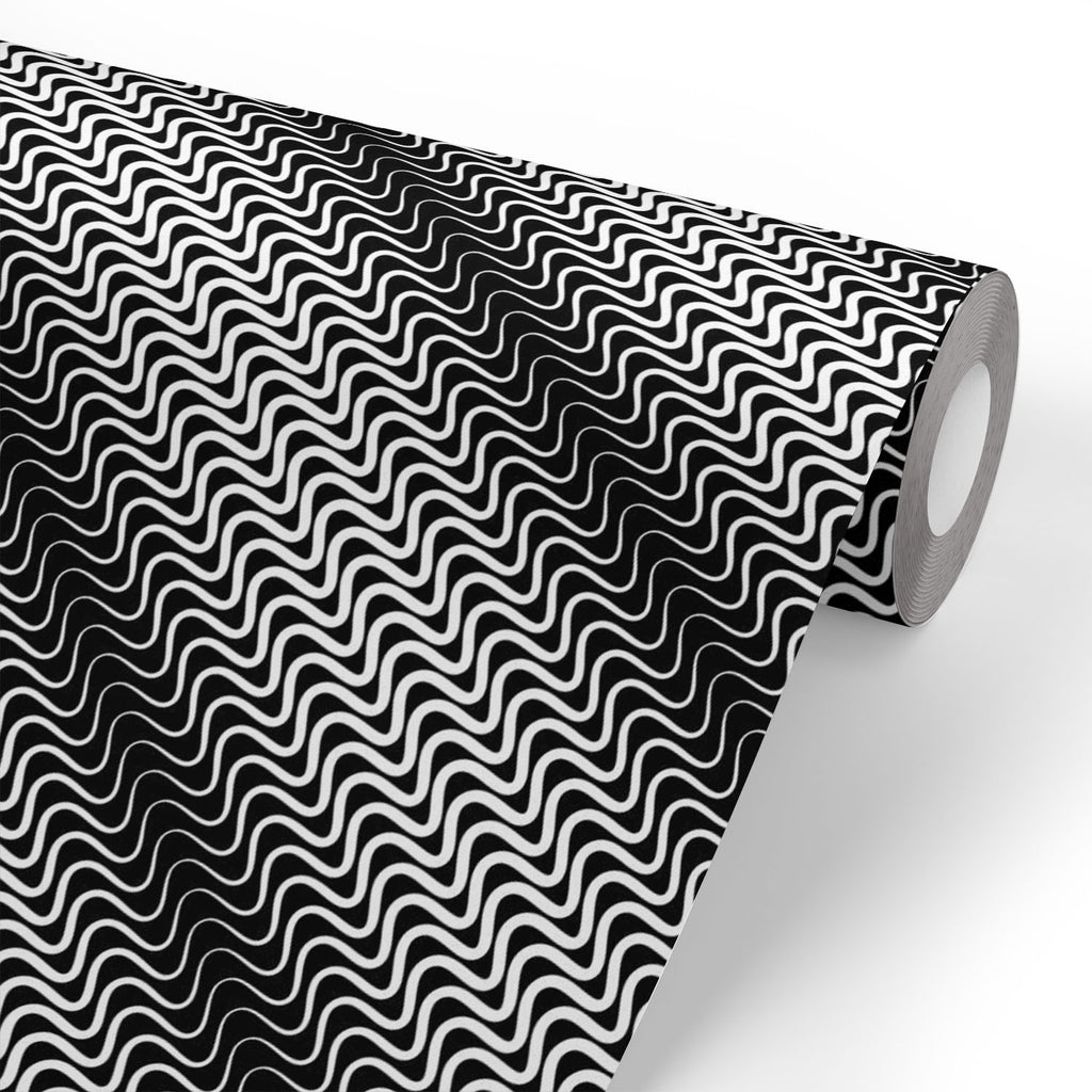 ArtzFolio Wavy Diagonal 3D Monochrome Pattern Wallpaper Roll | Easy to Install-Wallpapers Peel & Stick-AZ5008299WAL_RF_R-SP-Image Code 5008299 Vishnu Image Folio Pvt Ltd, IC 5008299, ArtzFolio, Wallpapers Peel & Stick, Digital Art, wavy, diagonal, 3d, monochrome, pattern, wallpaper, roll, easy, to, install, abstract, vinyl, self, adhesive, brick, for, walls, living, room, drawing, large, size, children, sticker, bedroom, pitaara, box, bathroom, textured, big, office, reception, amazonbasics, decorative, hom
