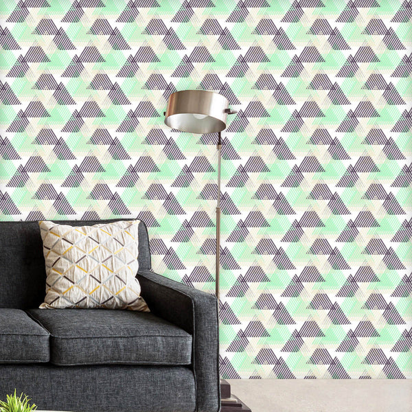 Geometric 3D Triangles D1 Wallpaper Roll-Wallpapers Peel & Stick-WAL_PA-IC 5008303 IC 5008303, 90s, Abstract Expressionism, Abstracts, Arrows, Art and Paintings, Aztec, Black, Black and White, Chevron, Diamond, Digital, Digital Art, Eygptian, Fashion, Geometric, Geometric Abstraction, Graffiti, Graphic, Hipster, Illustrations, Modern Art, Patterns, Pop Art, Retro, Semi Abstract, Signs, Signs and Symbols, Stripes, Triangles, 3d, d1, peel, stick, vinyl, wallpaper, roll, non-pvc, self-adhesive, eco-friendly, w