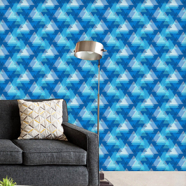 Geometric 3D Triangles D2 Wallpaper Roll-Wallpapers Peel & Stick-WAL_PA-IC 5008304 IC 5008304, 80s, Abstract Expressionism, Abstracts, Arrows, Art and Paintings, Aztec, Chevron, Diamond, Digital, Digital Art, Eygptian, Fashion, Geometric, Geometric Abstraction, Graffiti, Graphic, Hipster, Illustrations, Modern Art, Patterns, Pop Art, Retro, Semi Abstract, Signs, Signs and Symbols, Stripes, Triangles, 3d, d2, peel, stick, vinyl, wallpaper, roll, non-pvc, self-adhesive, eco-friendly, water-repellent, scratch-