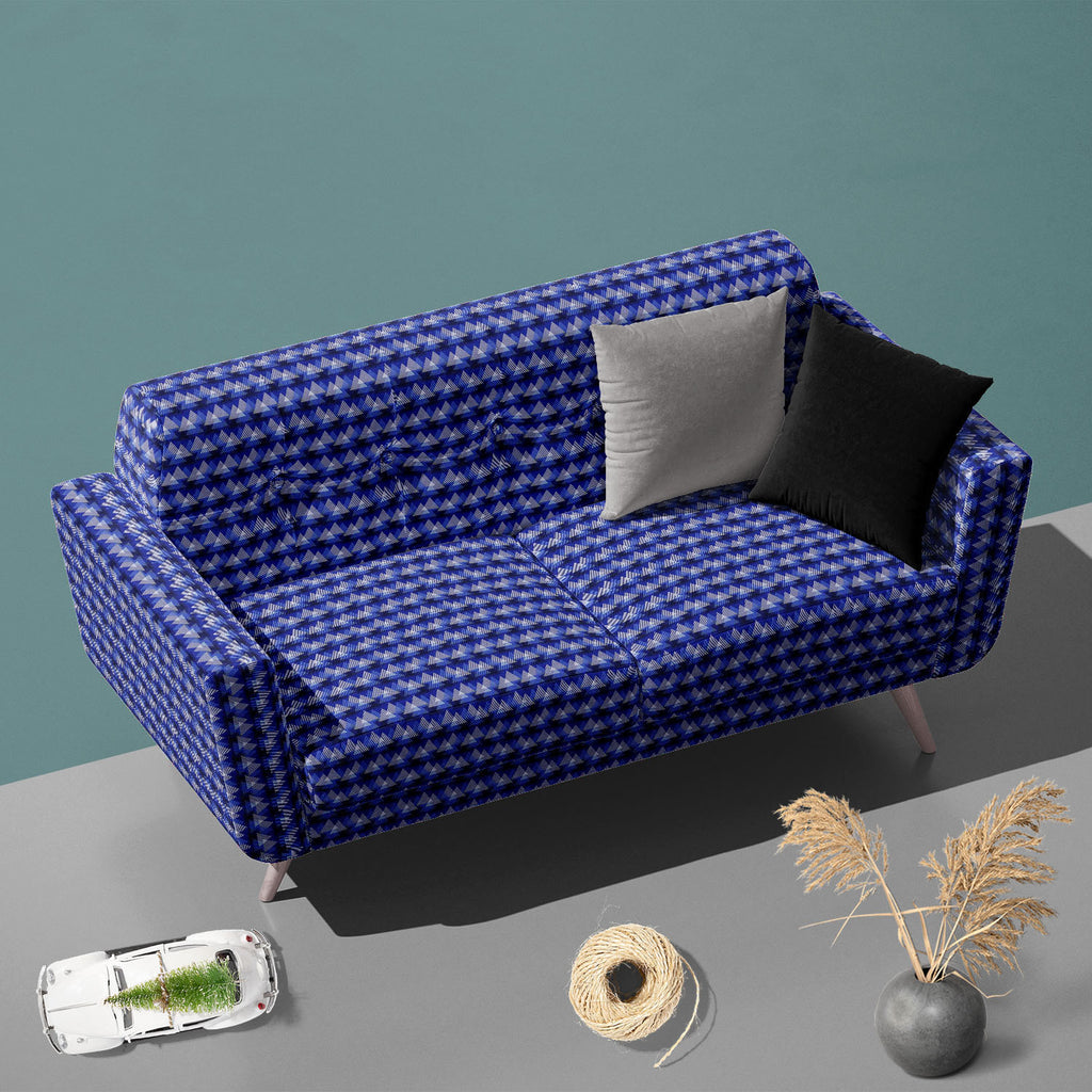 3D Lines & Stripes D2 Sofa Fabric by Metre | Upholstery For Sofa, Curtains & Cushions - Sofa Fabrics - ArtzFolio.com