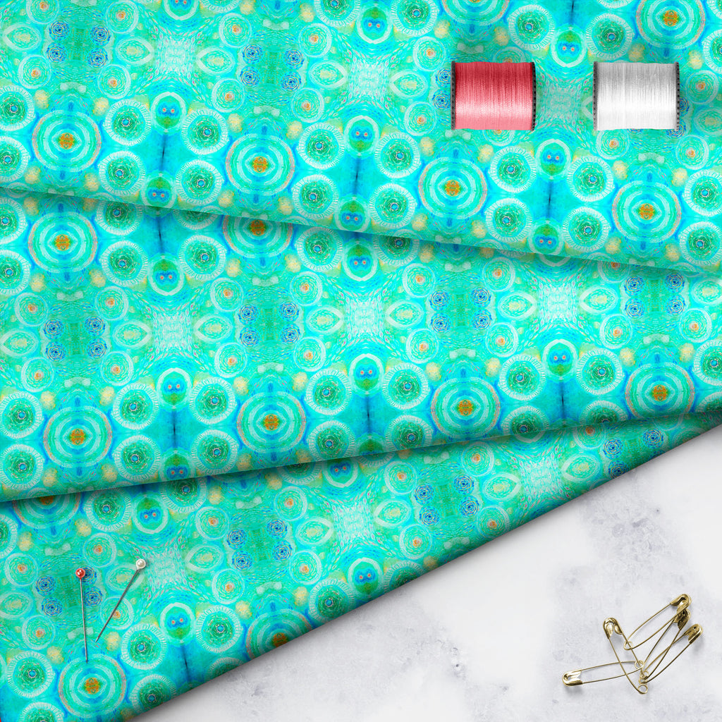 Abstract Ornamental Pattern Sofa Fabric by Metre | Upholstery For Sofa, Curtains & Cushions - Sofa Fabrics - ArtzFolio.com