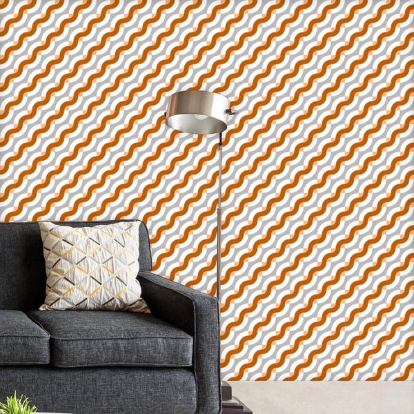 Diagonal Waves & Stripes D1 Wallpaper Roll-Wallpapers Peel & Stick-WAL_PA-IC 5008315 IC 5008315, Abstract Expressionism, Abstracts, Ancient, Art and Paintings, Art Deco, Check, Digital, Digital Art, Geometric, Geometric Abstraction, Graphic, Hipster, Historical, Illustrations, Medieval, Modern Art, Patterns, Plaid, Pop Art, Retro, Semi Abstract, Signs, Signs and Symbols, Stripes, Vintage, diagonal, waves, d1, peel, stick, vinyl, wallpaper, roll, non-pvc, self-adhesive, eco-friendly, water-repellent, scratch