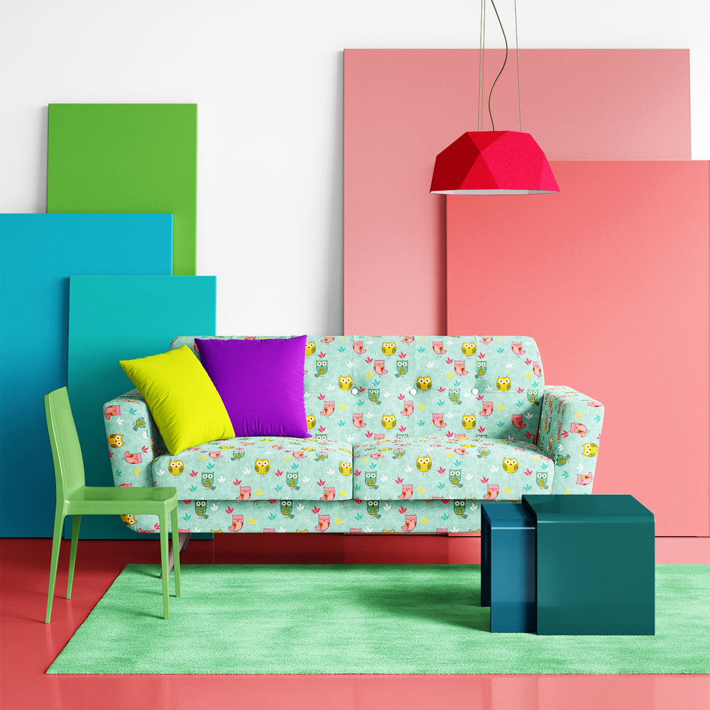 Owl and Flowers D1 Sofa Fabric by Metre | Upholstery For Sofa, Curtains & Cushions-Sofa Fabrics-SOF_FB-IC 5008333 IC 5008333, Ancient, Animals, Animated Cartoons, Art and Paintings, Baby, Birds, Botanical, Caricature, Cartoons, Children, Digital, Digital Art, Drawing, Floral, Flowers, Graphic, Historical, Illustrations, Kids, Medieval, Modern Art, Nature, Patterns, Retro, Scenic, Signs, Signs and Symbols, Vintage, owl, and, d1, sofa, fabric, by, metre, upholstery, for, curtains, cushions, adorable, animal, 