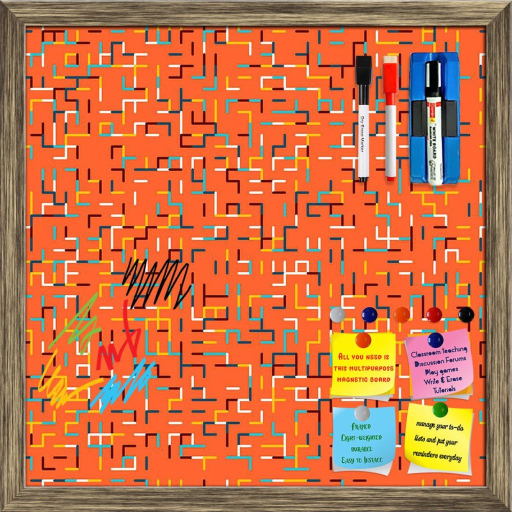 Abstract Geometric Pattern D20 Framed Magnetic Dry Erase Board | Combo with Magnet Buttons & Markers-Magnetic Boards Framed-MGB_FR-IC 5008337 IC 5008337, Abstract Expressionism, Abstracts, Cities, City Views, Diamond, Digital, Digital Art, Fashion, Geometric, Geometric Abstraction, Graphic, Grid Art, Patterns, Semi Abstract, Signs, Signs and Symbols, Stripes, abstract, pattern, d20, framed, magnetic, dry, erase, board, printed, whiteboard, with, 4, magnets, 2, markers, 1, duster, abstraction, artistic, brig