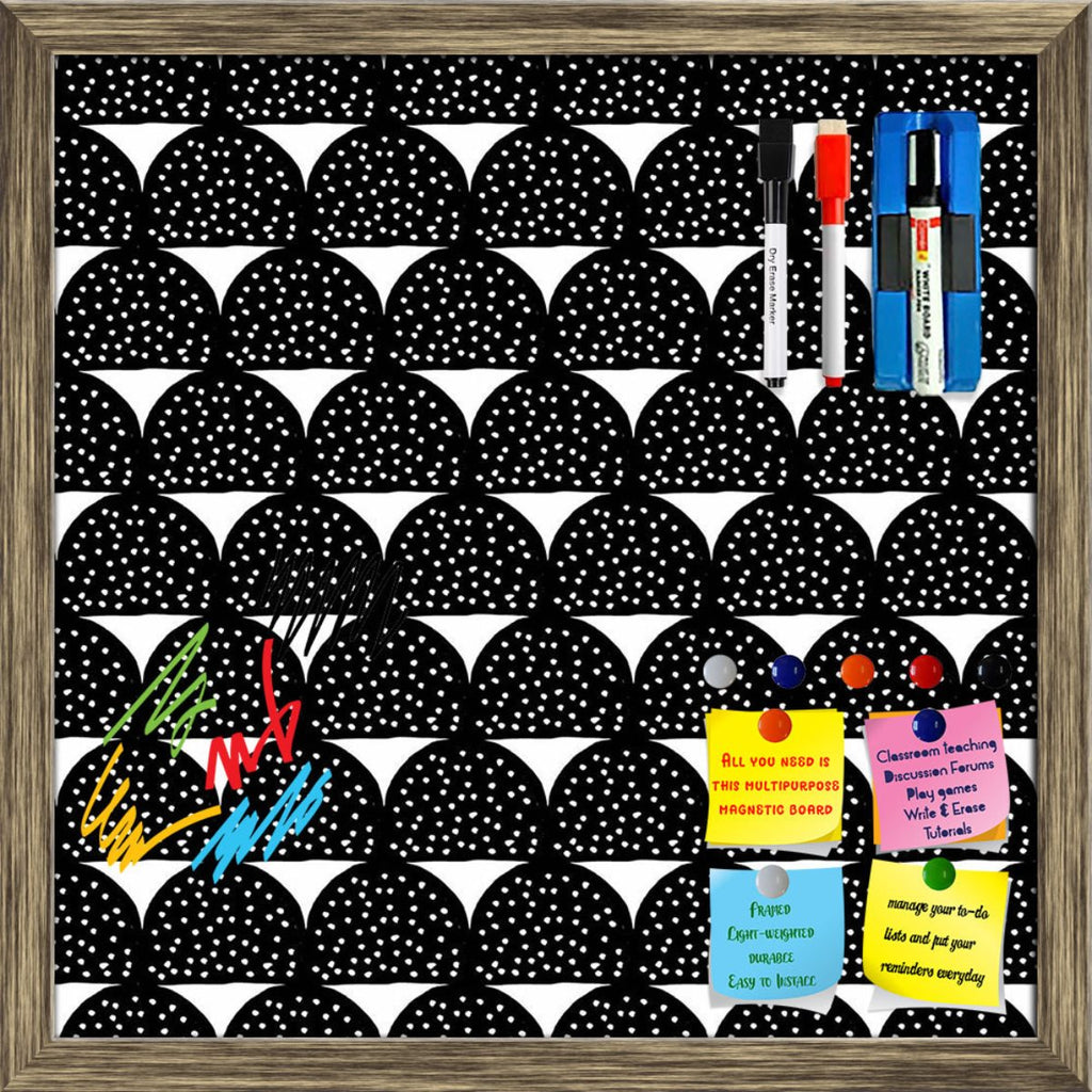 Hand Drawn Doodles Pattern D1 Framed Magnetic Dry Erase Board | Combo with Magnet Buttons & Markers-Magnetic Boards Framed-MGB_FR-IC 5008341 IC 5008341, Abstract Expressionism, Abstracts, Ancient, Black, Black and White, Circle, Digital, Digital Art, Dots, Geometric, Geometric Abstraction, Graphic, Historical, Illustrations, Medieval, Modern Art, Patterns, Retro, Semi Abstract, Signs, Signs and Symbols, Vintage, White, hand, drawn, doodles, pattern, d1, framed, magnetic, dry, erase, board, printed, whiteboa
