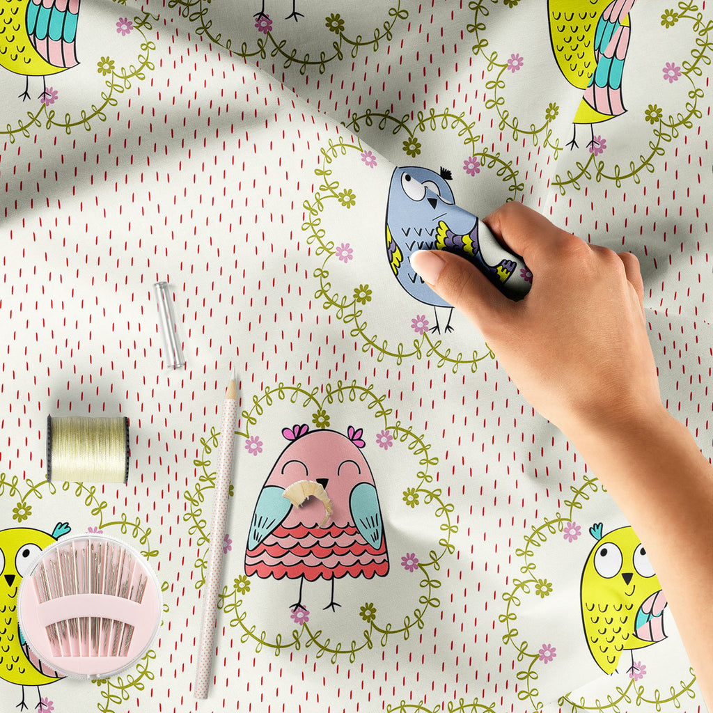 Cartoon Baby Owls Sofa Fabric by Metre | Upholstery For Sofa, Curtains & Cushions-Sofa Fabrics-SOF_FB-IC 5008355 IC 5008355, Ancient, Animals, Animated Cartoons, Art and Paintings, Baby, Birds, Botanical, Caricature, Cartoons, Children, Digital, Digital Art, Drawing, Floral, Flowers, Graphic, Historical, Illustrations, Kids, Medieval, Modern Art, Nature, Patterns, Retro, Scenic, Signs, Signs and Symbols, Vintage, cartoon, owls, sofa, fabric, by, metre, upholstery, for, curtains, cushions, adorable, animal, 