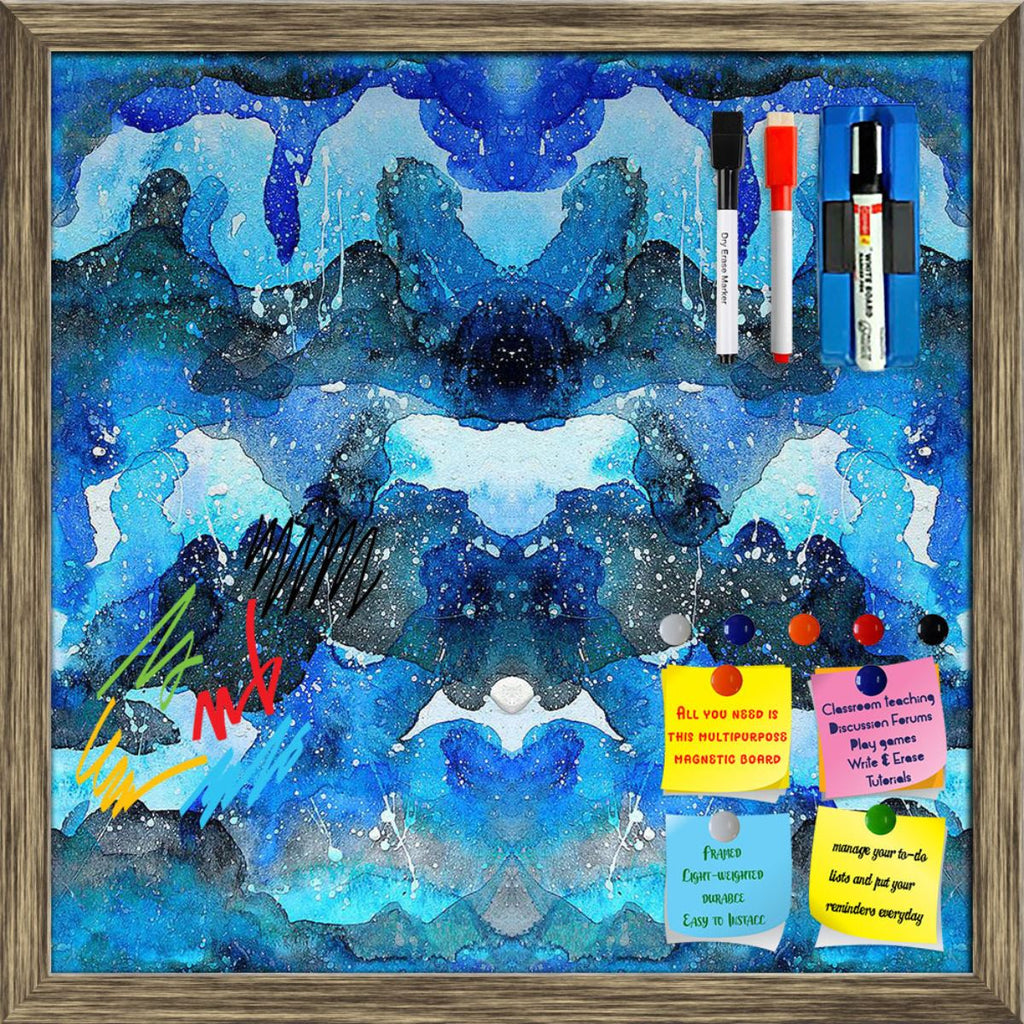 Watercolor Psychedelic Modern Abstract Art D4 Framed Magnetic Dry Erase Board | Combo with Magnet Buttons & Markers-Magnetic Boards Framed-MGB_FR-IC 5008360 IC 5008360, Abstract Expressionism, Abstracts, Ancient, Art and Paintings, Astronomy, Cosmology, Drawing, Historical, Illustrations, Medieval, Modern Art, Paintings, Patterns, Semi Abstract, Signs, Signs and Symbols, Space, Splatter, Stars, Vintage, Watercolour, watercolor, psychedelic, modern, abstract, art, d4, framed, magnetic, dry, erase, board, pri