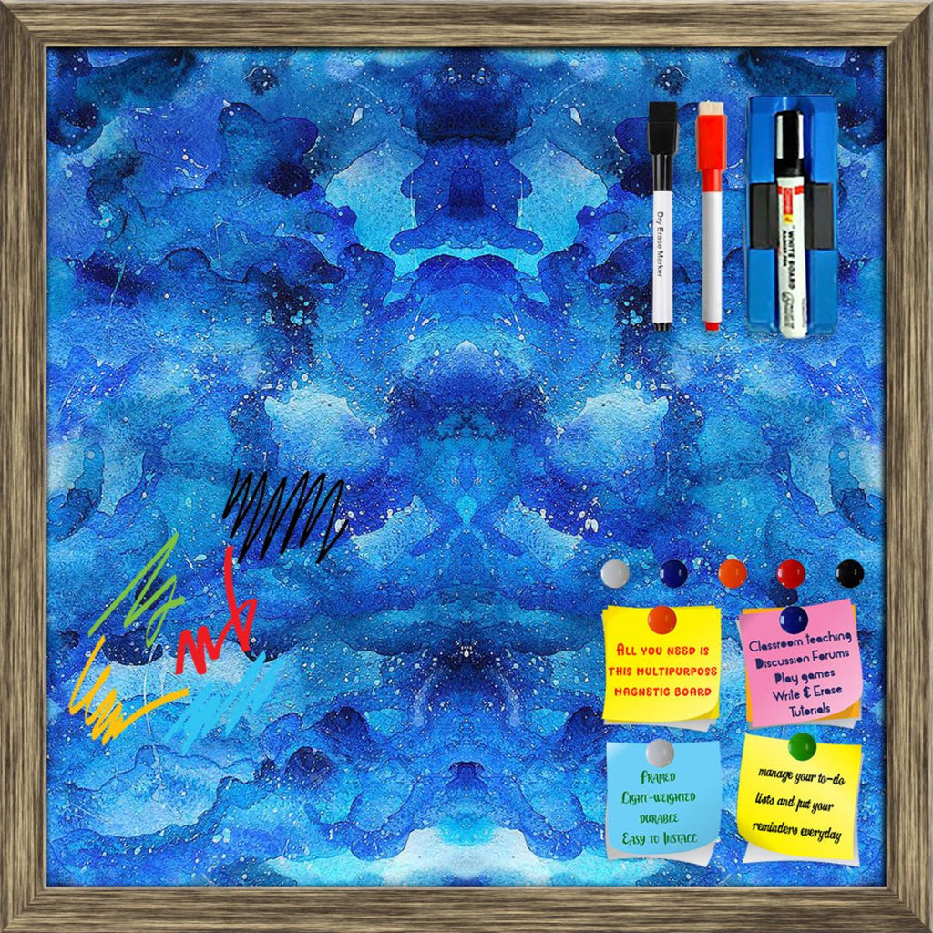Watercolor Psychedelic Modern Abstract Art D5 Framed Magnetic Dry Erase Board | Combo with Magnet Buttons & Markers-Magnetic Boards Framed-MGB_FR-IC 5008361 IC 5008361, Abstract Expressionism, Abstracts, Ancient, Art and Paintings, Astronomy, Cosmology, Drawing, Historical, Illustrations, Medieval, Modern Art, Paintings, Patterns, Semi Abstract, Signs, Signs and Symbols, Space, Splatter, Stars, Vintage, Watercolour, watercolor, psychedelic, modern, abstract, art, d5, framed, magnetic, dry, erase, board, pri