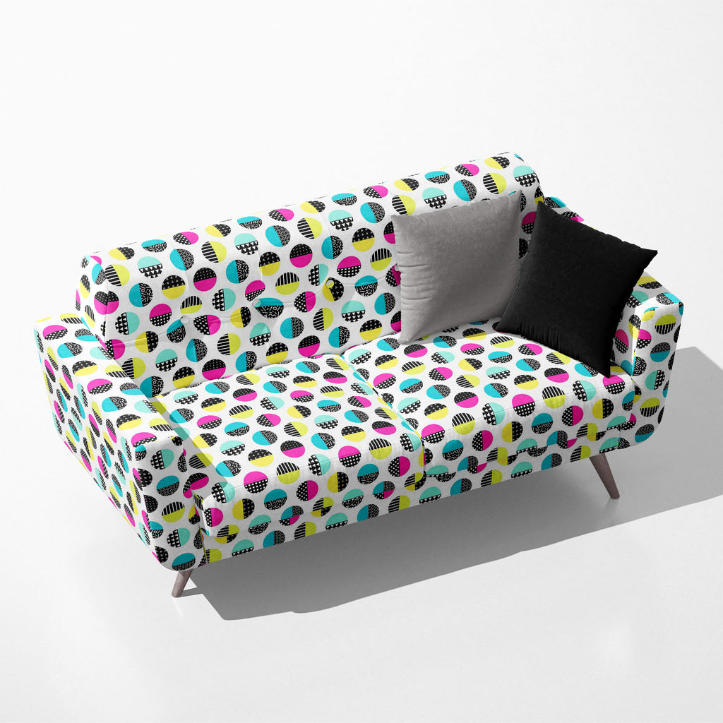 Geometric Circles Pattern D3 Sofa Fabric by Metre | Upholstery For Sofa, Curtains & Cushions-Sofa Fabrics-SOF_FB-IC 5008386 IC 5008386, 80s, Abstract Expressionism, Abstracts, Ancient, Black, Black and White, Circle, Digital, Digital Art, Education, Fashion, Geometric, Geometric Abstraction, Graphic, Hipster, Historical, Illustrations, Medieval, Modern Art, Patterns, Pop Art, Retro, Schools, Semi Abstract, Triangles, Universities, Vintage, White, circles, pattern, d3, sofa, fabric, by, metre, upholstery, fo