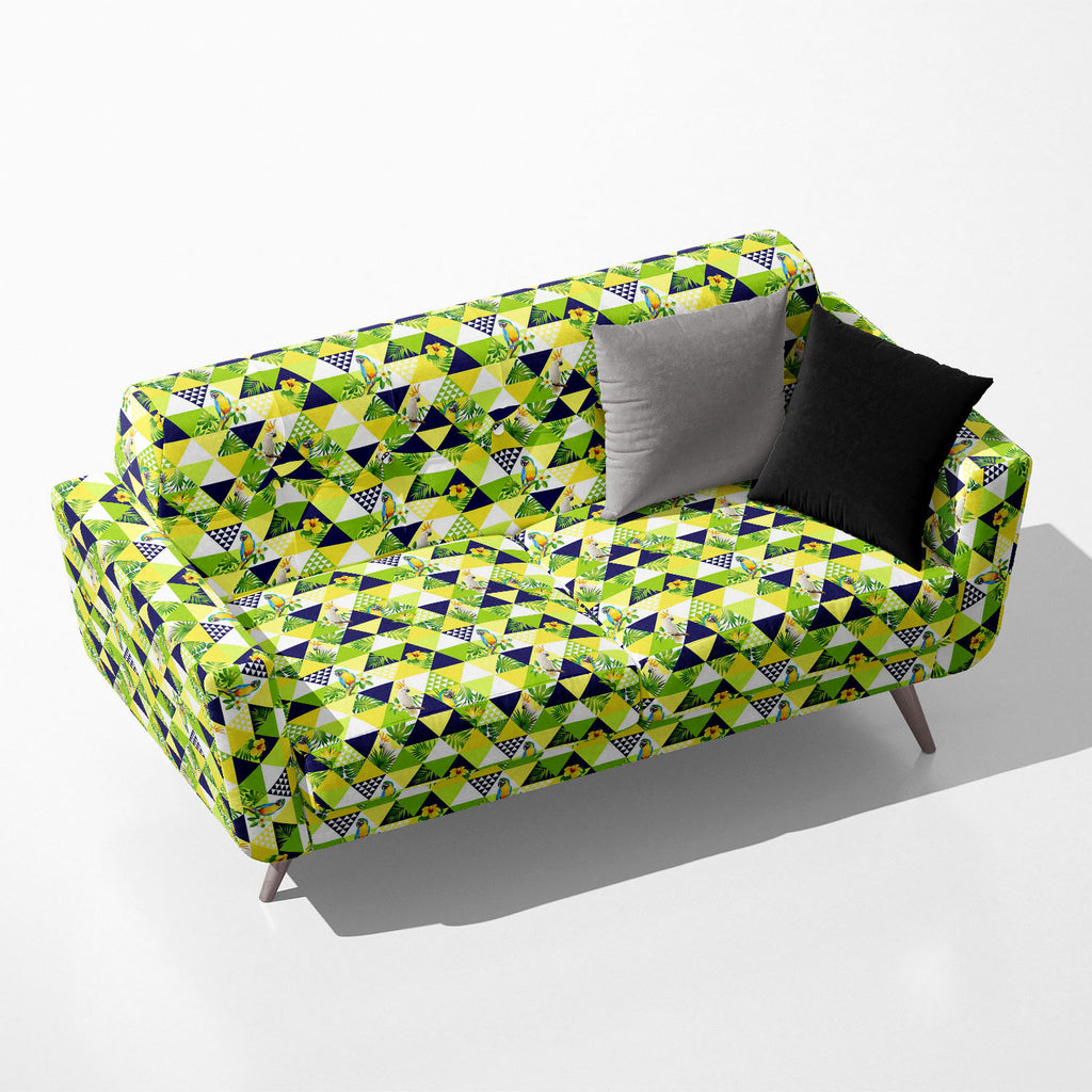 Exotic Floral Leaves Pattern D1 Sofa Fabric by Metre | Upholstery For Sofa, Curtains & Cushions-Sofa Fabrics-SOF_FB-IC 5008397 IC 5008397, Abstract Expressionism, Abstracts, Birds, Black and White, Botanical, Collages, Decorative, Drawing, Floral, Flowers, Geometric, Geometric Abstraction, Hawaiian, Holidays, Illustrations, Nature, Patterns, Scenic, Semi Abstract, Signs, Signs and Symbols, White, exotic, leaves, pattern, d1, sofa, fabric, by, metre, upholstery, for, curtains, cushions, abstract, aloha, bana