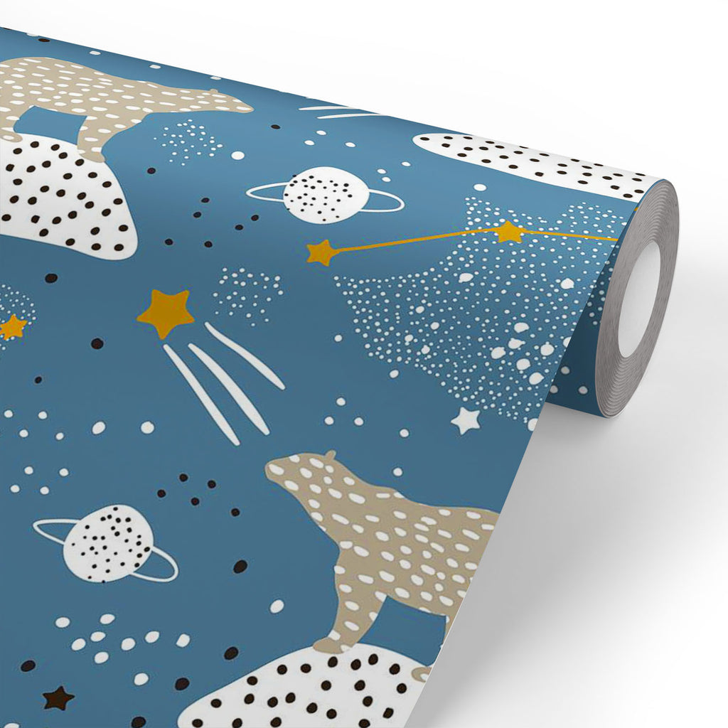 ArtzFolio Polar Bears & Constellations Pattern D3 Wallpaper Roll | Easy to Install-Wallpapers Peel & Stick-AZ5008406WAL_RF_R-SP-Image Code 5008406 Vishnu Image Folio Pvt Ltd, IC 5008406, ArtzFolio, Wallpapers Peel & Stick, Digital Art, polar, bears, constellations, pattern, d3, wallpaper, roll, easy, to, install, abstract, vinyl, self, adhesive, brick, for, walls, living, room, drawing, large, size, children, sticker, bedroom, pitaara, box, bathroom, textured, big, office, reception, amazonbasics, decorativ