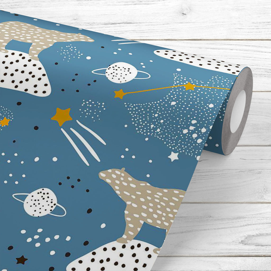 Polar Bears & Constellations D3 Wallpaper Roll-Wallpapers Peel & Stick-WAL_PA-IC 5008406 IC 5008406, Animated Cartoons, Art and Paintings, Baby, Black, Black and White, Caricature, Cartoons, Children, Decorative, Drawing, Hand Drawn, Illustrations, Kids, Minimalism, Patterns, Scandinavian, Signs, Signs and Symbols, Space, White, polar, bears, constellations, d3, wallpaper, roll, art, backdrop, background, bear, brush, cartoon, childish, constellation, cute, decoration, design, doodle, element, fabric, hand,
