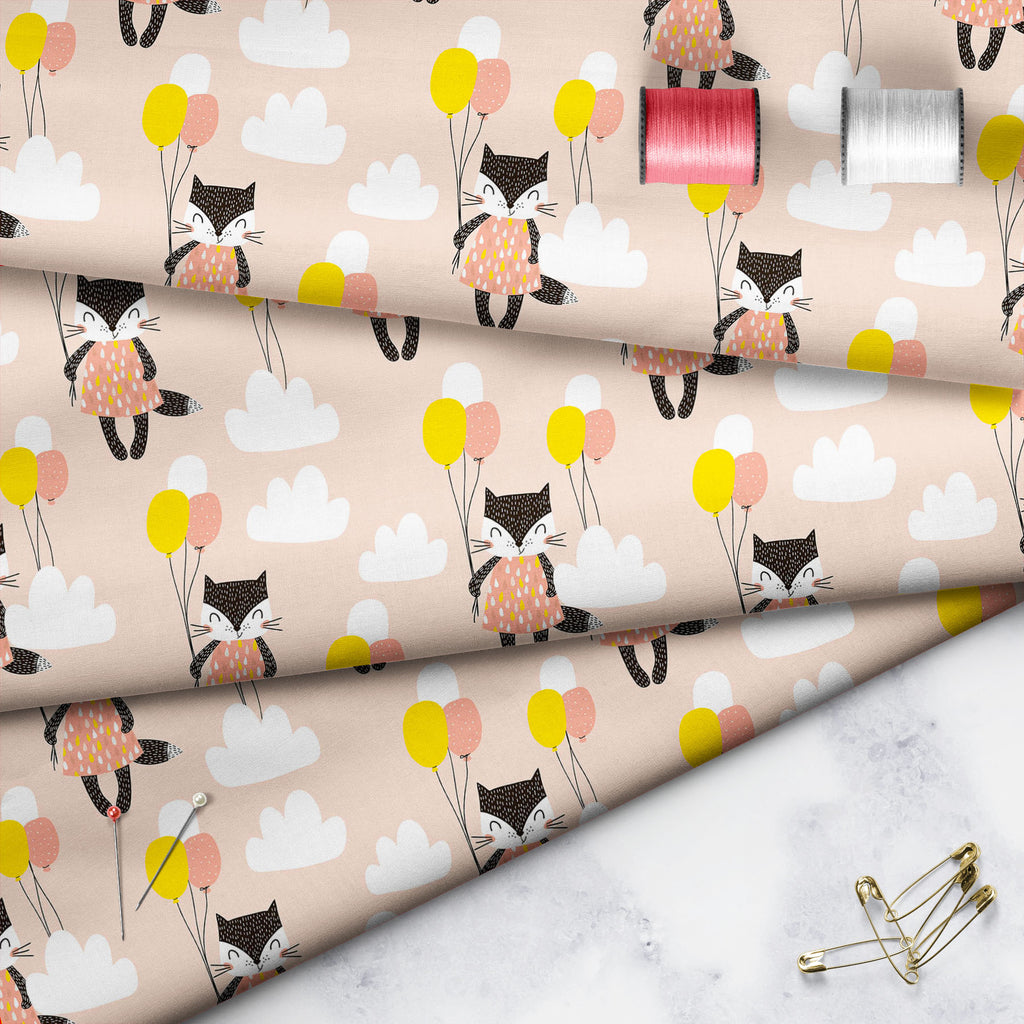 Cats, Air Balloon & Clouds Sofa Fabric by Metre | Upholstery For Sofa, Curtains & Cushions-Sofa Fabrics-SOF_FB-IC 5008413 IC 5008413, Animals, Animated Cartoons, Art and Paintings, Baby, Black, Black and White, Caricature, Cartoons, Children, Decorative, Drawing, Illustrations, Kids, Patterns, Scandinavian, Signs, Signs and Symbols, White, cats, air, balloon, clouds, sofa, fabric, by, metre, upholstery, for, curtains, cushions, animal, art, backdrop, background, brush, cartoon, cat, childish, cute, decorati