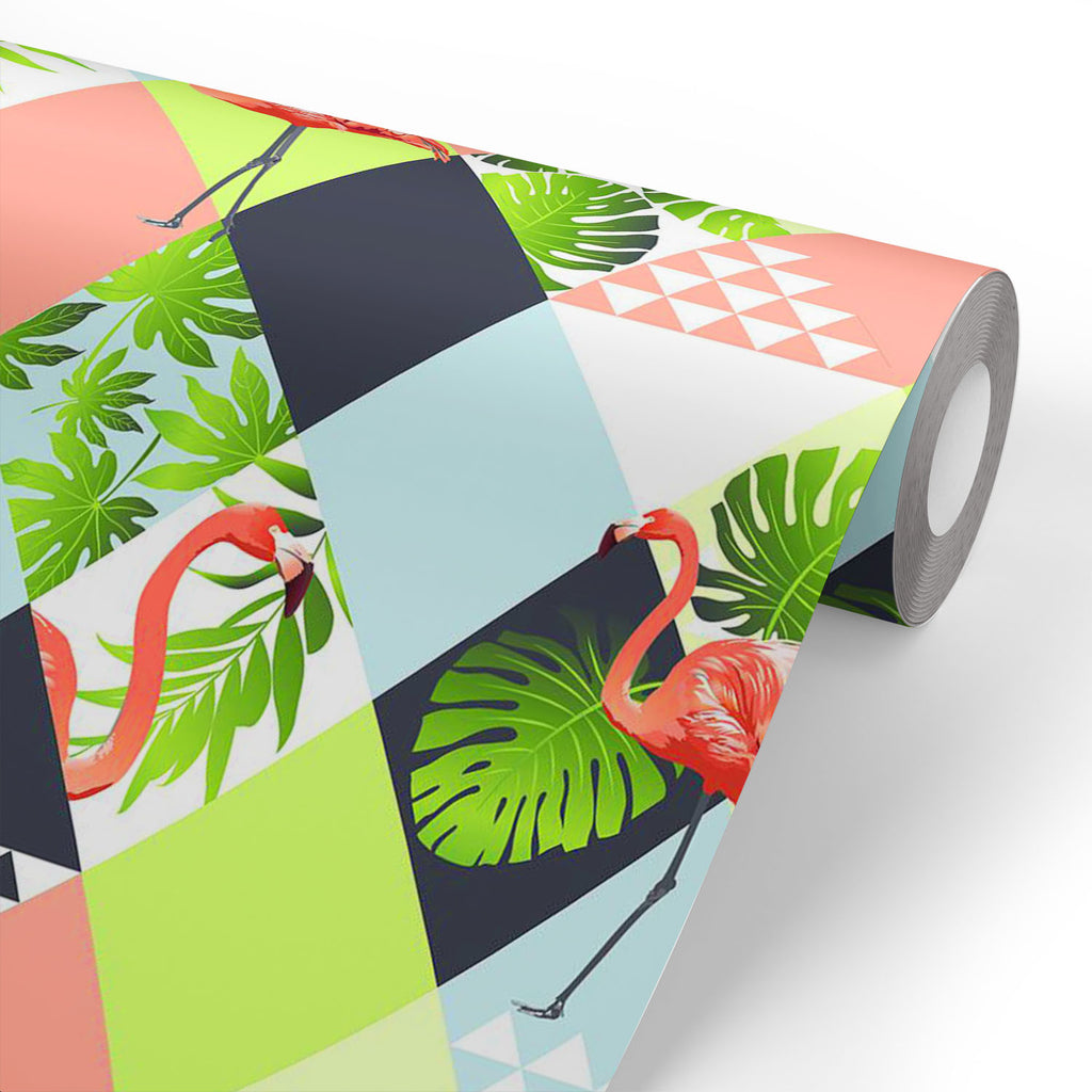 ArtzFolio Floral Tropical & Flamingos Pattern Wallpaper Roll | Easy to Install-Wallpapers Peel & Stick-AZ5008415WAL_RF_R-SP-Image Code 5008415 Vishnu Image Folio Pvt Ltd, IC 5008415, ArtzFolio, Wallpapers Peel & Stick, Digital Art, floral, tropical, flamingos, pattern, wallpaper, roll, easy, to, install, abstract, vinyl, self, adhesive, brick, for, walls, living, room, drawing, large, size, children, sticker, bedroom, pitaara, box, bathroom, textured, big, office, reception, amazonbasics, decorative, home, 