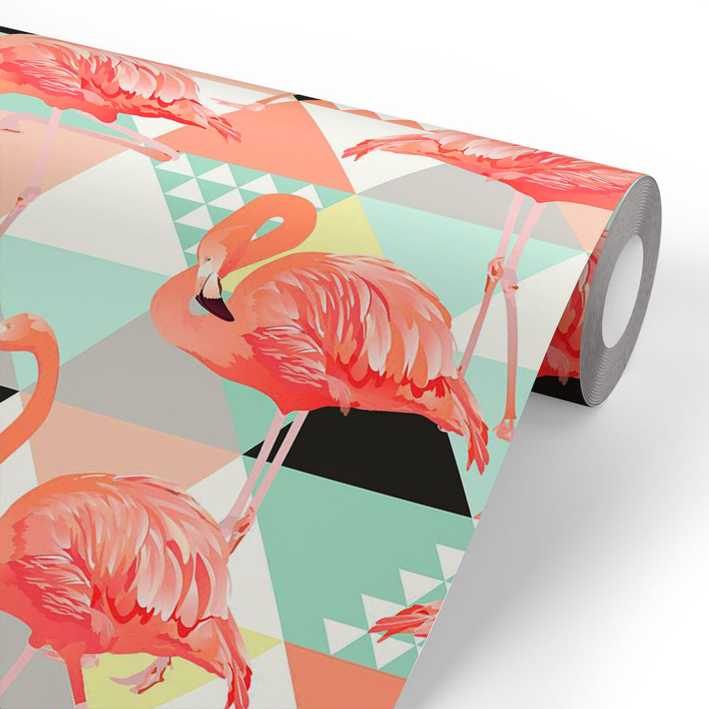 ArtzFolio Floral Tropical Leaves & Flamingos Pattern Wallpaper Roll | Easy to Install-Wallpapers Peel & Stick-AZ5008427WAL_RF_R-SP-Image Code 5008427 Vishnu Image Folio Pvt Ltd, IC 5008427, ArtzFolio, Wallpapers Peel & Stick, Digital Art, floral, tropical, leaves, flamingos, pattern, wallpaper, roll, easy, to, install, abstract, vinyl, self, adhesive, brick, for, walls, living, room, drawing, large, size, children, sticker, bedroom, pitaara, box, bathroom, textured, big, office, reception, amazonbasics, dec