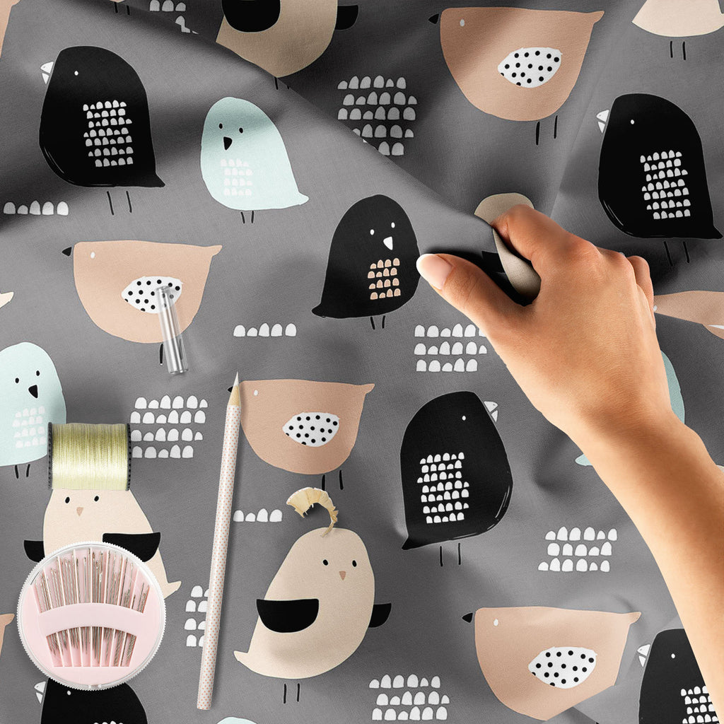 Tiny Birds Sofa Fabric by Metre | Upholstery For Sofa, Curtains & Cushions-Sofa Fabrics-SOF_FB-IC 5008428 IC 5008428, Animals, Animated Cartoons, Art and Paintings, Baby, Birds, Caricature, Cartoons, Children, Decorative, Drawing, Fashion, Hand Drawn, Illustrations, Kids, Patterns, Scandinavian, Signs, Signs and Symbols, tiny, sofa, fabric, by, metre, upholstery, for, curtains, cushions, animal, art, backdrop, background, bird, brush, cartoon, childish, cute, decoration, design, doodle, element, hand, drawn