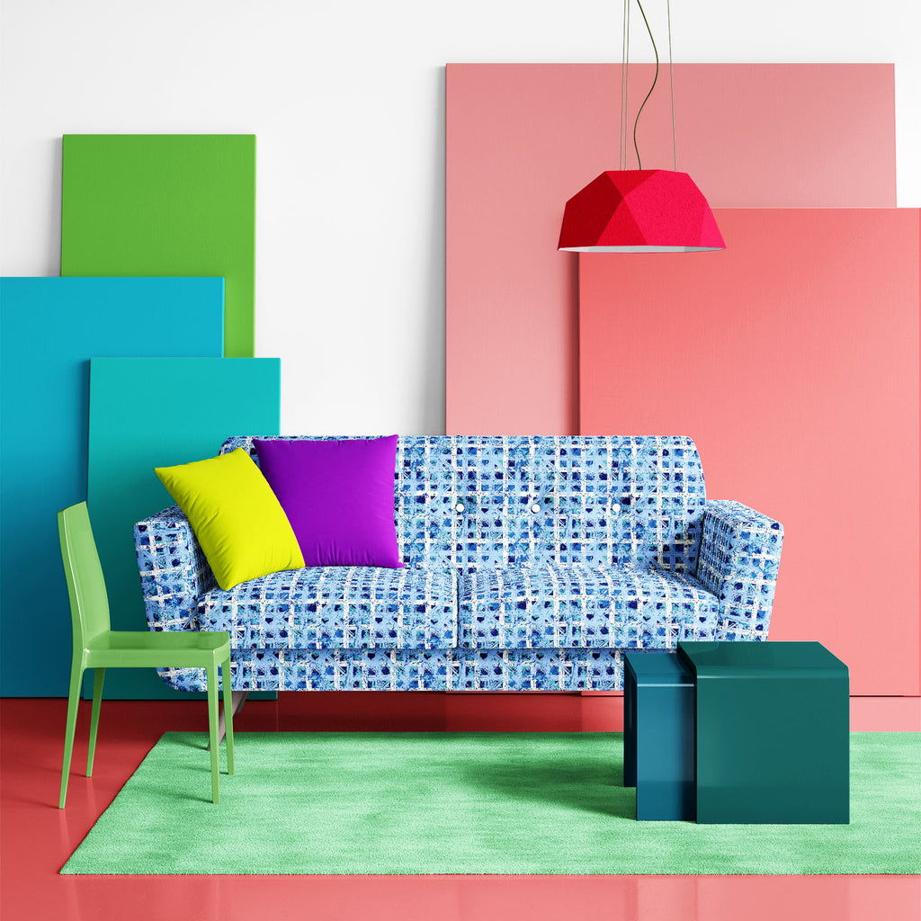 Bold Crossing Brushstrokes & Stripes Pattern Sofa Fabric by Metre | Upholstery For Sofa, Curtains & Cushions-Sofa Fabrics-SOF_FB-IC 5008438 IC 5008438, Abstract Expressionism, Abstracts, Ancient, Bohemian, Brush Stroke, Check, Culture, Digital, Digital Art, Drawing, Ethnic, Fashion, Geometric, Geometric Abstraction, Graffiti, Graphic, Grid Art, Hand Drawn, Historical, Illustrations, Medieval, Modern Art, Nautical, Patterns, Plaid, Retro, Semi Abstract, Signs, Signs and Symbols, Splatter, Stripes, Traditiona