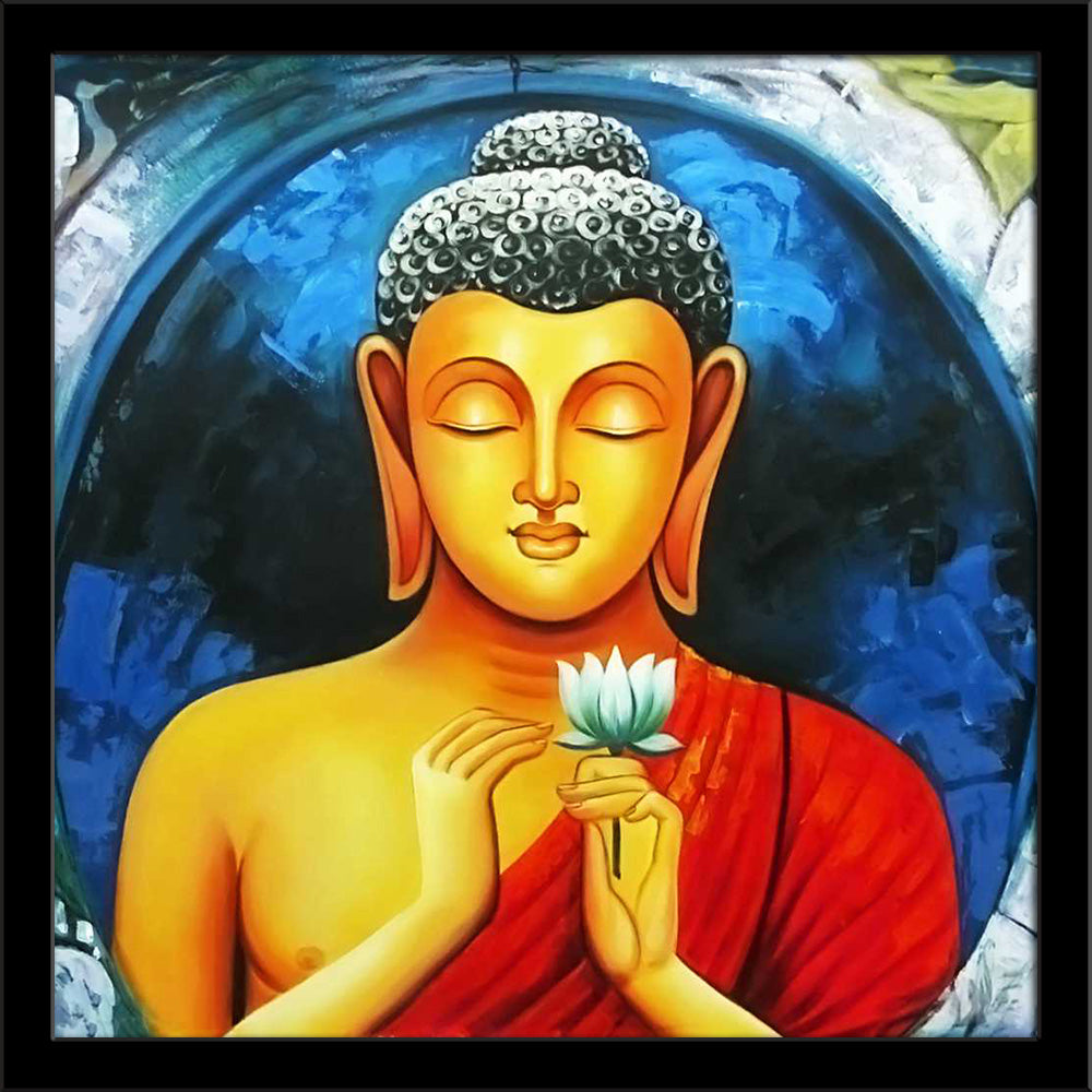Lord Budda with Lotus Painting Poster Frame-Regular Art Framed-REG_FR-IC 5008958 IC 5008958, Religion, Religious, Spiritual, lord, budda, with, lotus, painting, poster, frame, indian, god, artzfolio, wall decor for living room, wall frames for living room, frames for living room, wall art, canvas painting, wall frame, scenery, panting, paintings for living room, framed wall art, wall painting, scenery painting, framed wall painting, scenery for wall with frames, wall art for living room stylish, home decor 