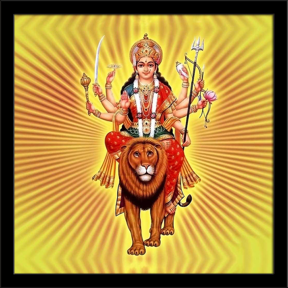 Goddess Maa Durga Painting Poster Frame-Regular Art Framed-REG_FR-IC 5008961 IC 5008961, Goddess Durga, Religion, Religious, Spiritual, goddess, maa, durga, painting, poster, frame, indian, god, artzfolio, wall decor for living room, wall frames for living room, frames for living room, wall art, canvas painting, wall frame, scenery, panting, paintings for living room, framed wall art, wall painting, scenery painting, framed wall painting, scenery for wall with frames, wall art for living room stylish, home 