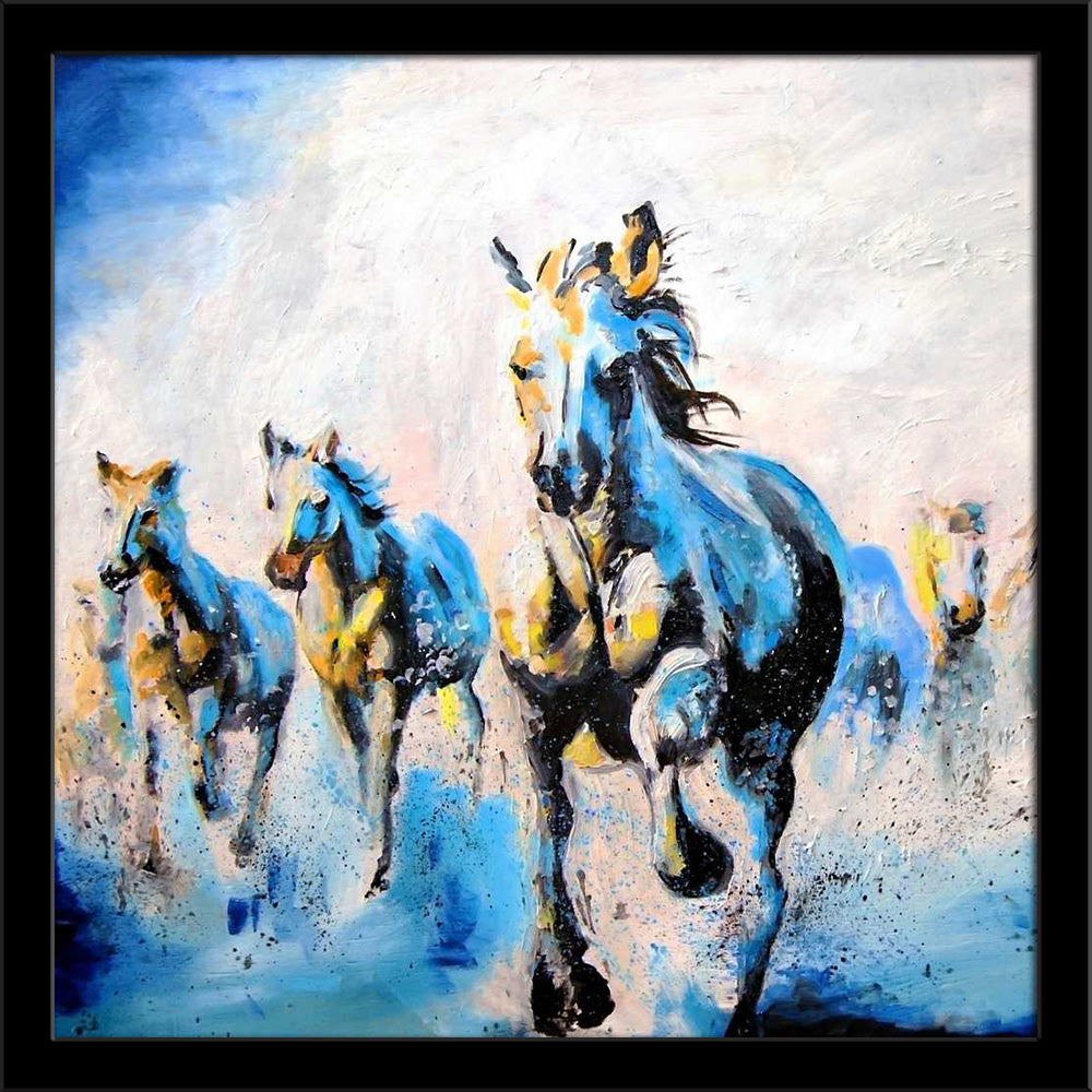 Traditional Vastu Horses Running Painting Poster Frame-Regular Art Framed-REG_FR-IC 5008981 IC 5008981, Animals, Culture, Ethnic, Traditional, Tribal, World Culture, vastu, horses, running, painting, poster, frame, artzfolio, wall decor for living room, wall frames for living room, frames for living room, wall art, canvas painting, wall frame, scenery, panting, paintings for living room, framed wall art, wall painting, scenery painting, framed wall painting, scenery for wall with frames, wall art for living