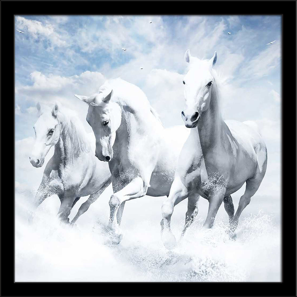 Lucky Vastu 3 Three Horses Running on Water Painting Poster Frame-Regular Art Framed-REG_FR-IC 5008988 IC 5008988, Animals, lucky, vastu, 3, three, horses, running, on, water, painting, poster, frame, artzfolio, wall decor for living room, wall frames for living room, frames for living room, wall art, canvas painting, wall frame, scenery, panting, paintings for living room, framed wall art, wall painting, scenery painting, framed wall painting, scenery for wall with frames, wall art for living room stylish,