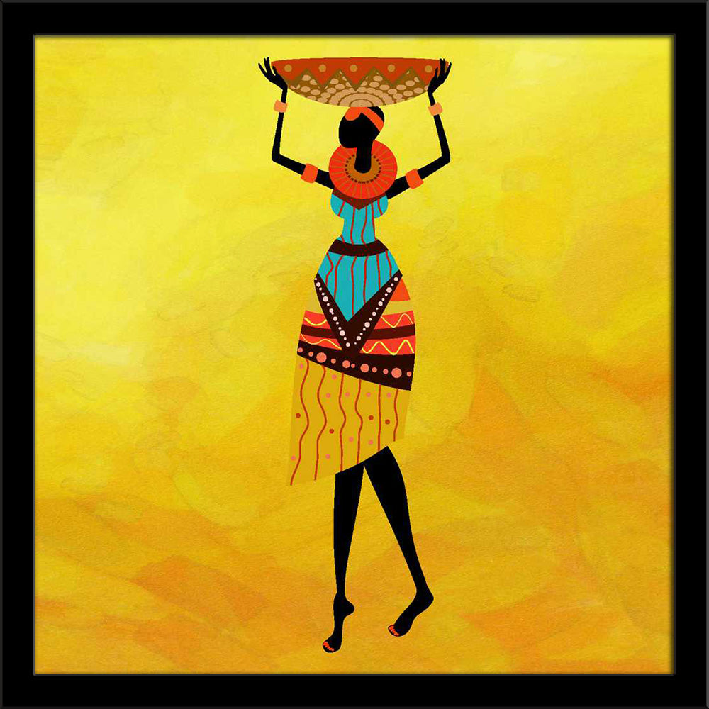 african woman poster