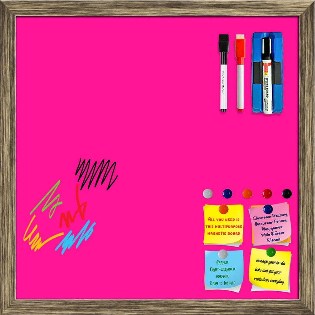 Pinks Family Deep Pink Colour Framed Magnetic Dry Erase Board | Printed Whiteboard with 4 Magnets, 2 Markers & 1 Duster-Magnetic Boards Framed-MGB_FR-IC 5017377 IC 5017377, Family, Solid, pinks, deep, pink, colour, framed, magnetic, dry, erase, board, printed, whiteboard, with, 4, magnets, 2, markers, 1, duster, artzfolio, white board, dry erase board, magnetic board, magnetic whiteboard, small whiteboard, whiteboard for kids, whiteboard for teaching, white board 2x3, whiteboard with stand, large whiteboard