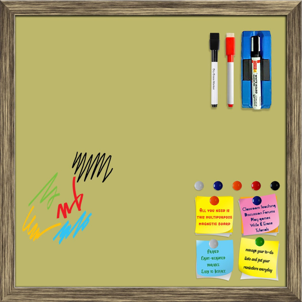 Yellows Family Dark Khaki Colour Framed Magnetic Dry Erase Board | Printed Whiteboard with 4 Magnets, 2 Markers & 1 Duster-Magnetic Boards Framed-MGB_FR-IC 5017428 IC 5017428, Family, Solid, yellows, dark, khaki, colour, framed, magnetic, dry, erase, board, printed, whiteboard, with, 4, magnets, 2, markers, 1, duster, artzfolio, white board, dry erase board, magnetic board, magnetic whiteboard, small whiteboard, whiteboard for kids, whiteboard for teaching, white board 2x3, whiteboard with stand, large whit